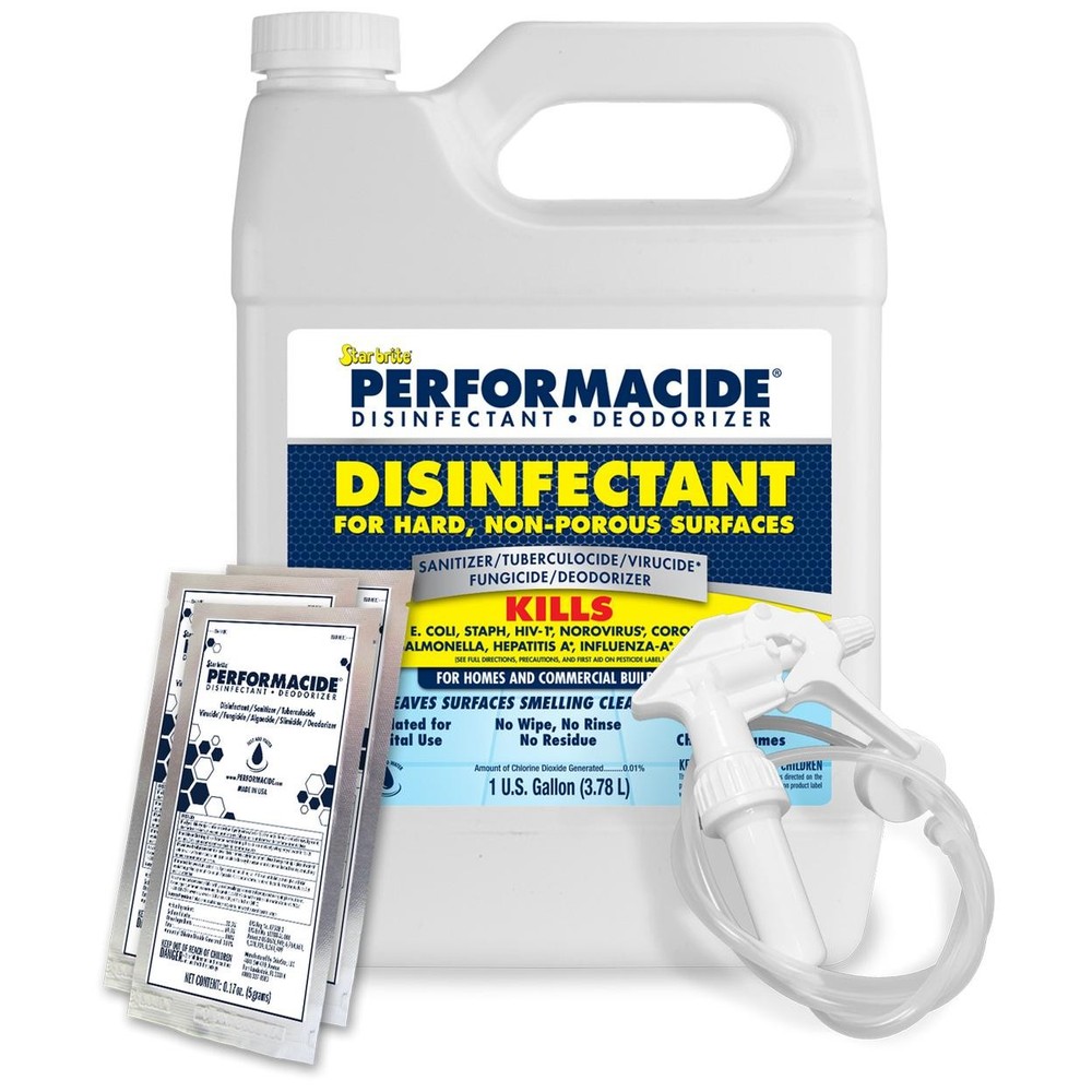 Performacide Disinfectant 3 Pack Gallon Kit