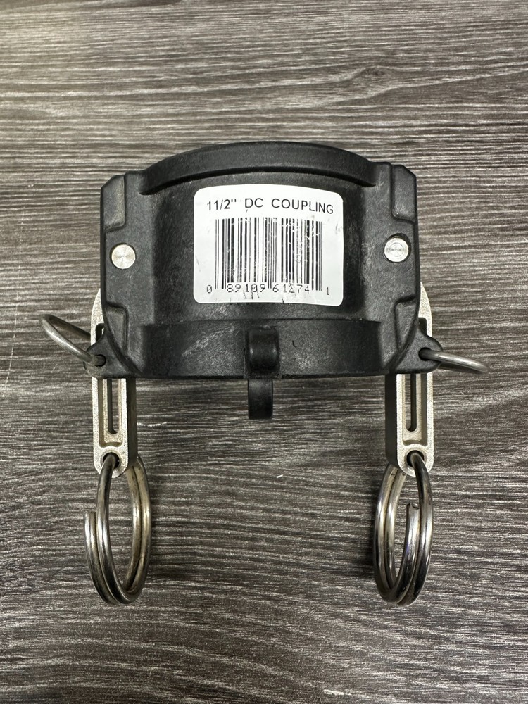 Norwesco 1-1/2" Type DC Poly Camlock | Polypropylene Dust Cap Coupler