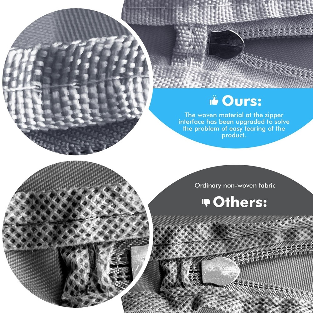 Comforter Storage Bag-Ultra Space Saving Large Self Compression Organizer for...