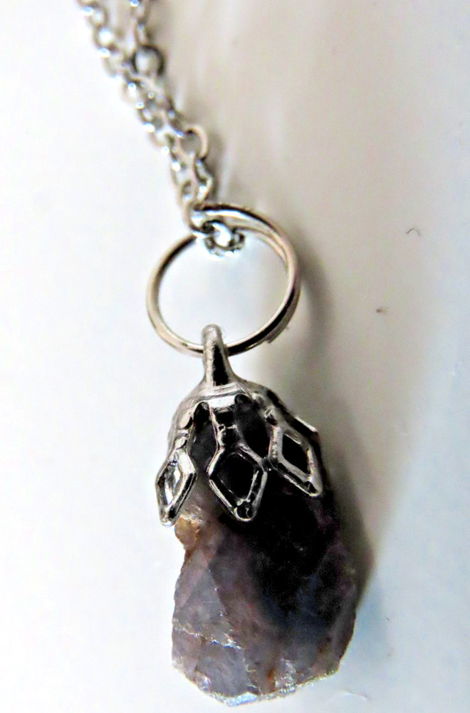 Natural Blue Sapphire Pendant RAW