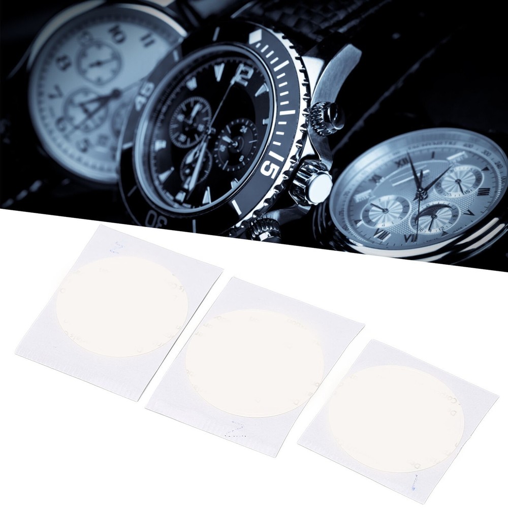 3pcs Watch Bezel Ring Adhesive Professional Ceramic Watch Bezel Insert
