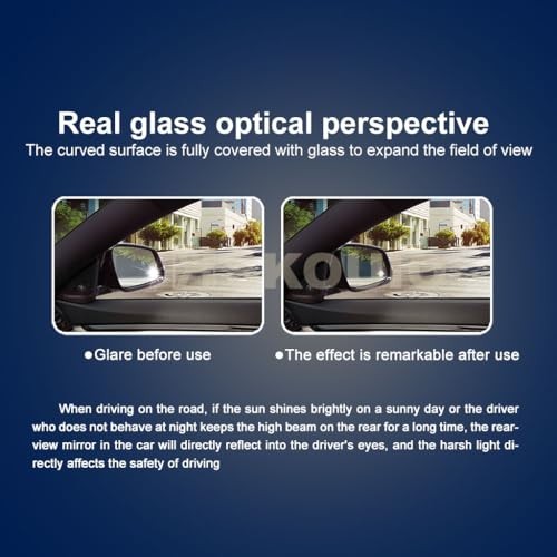Passenger Side Mirror Replacement Glass for VOLKSWAGEN S-Class Passenger side