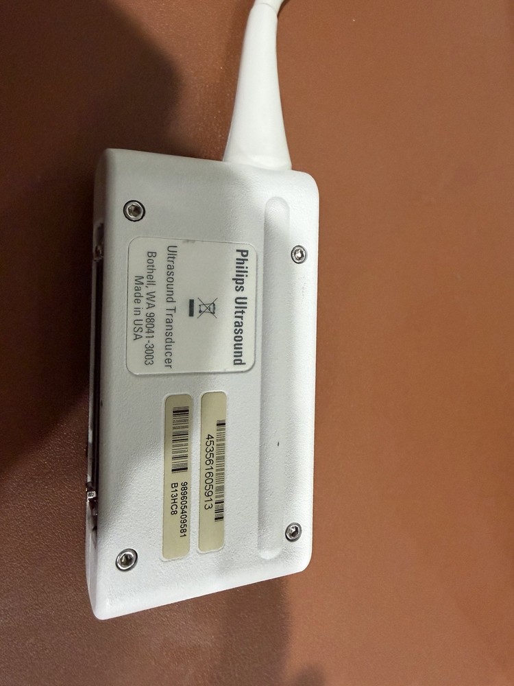 Philips L18-5 liniar array compact Transducer Probe (crystal dropout)