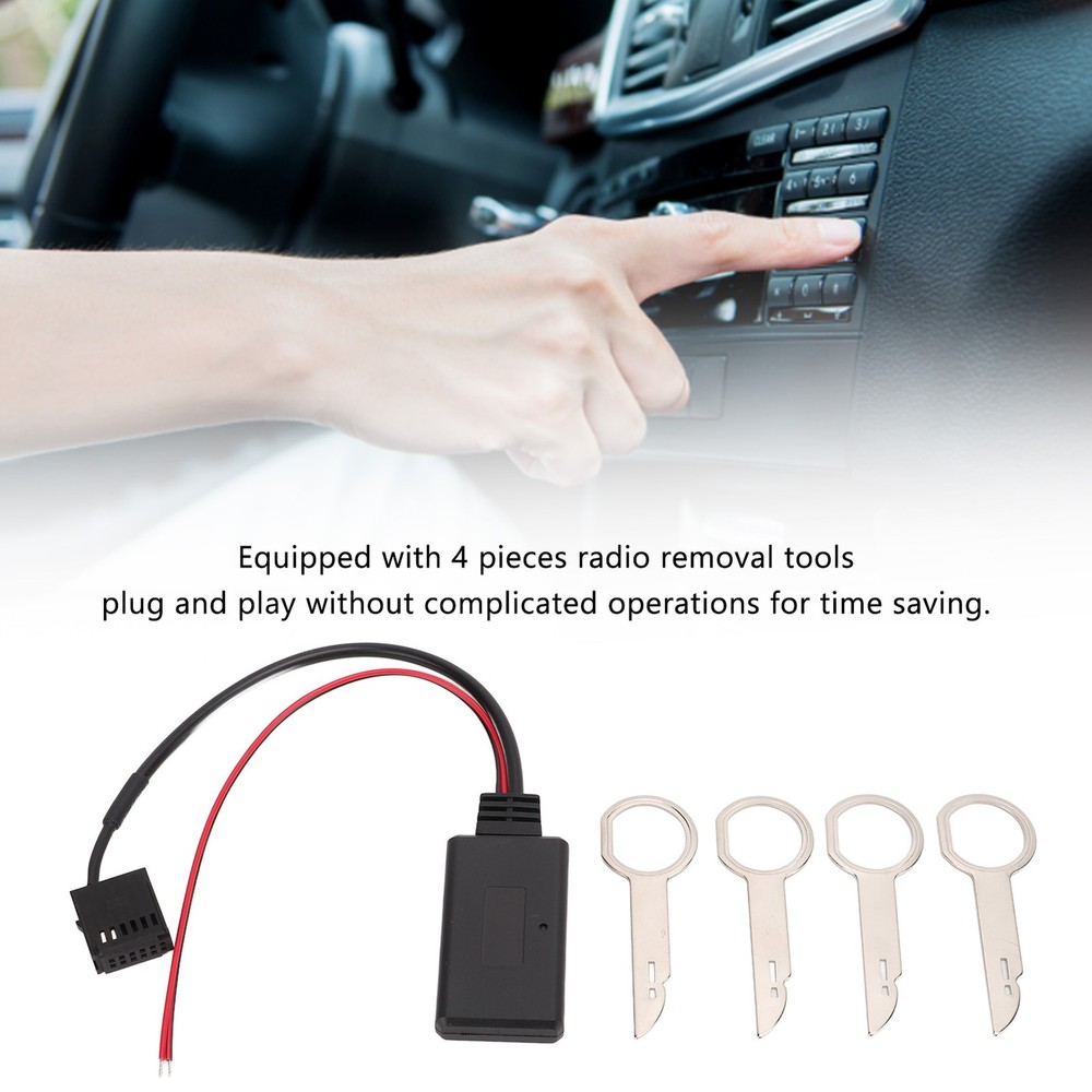 AUX Cable Adapter Stable Connection Easy Install For