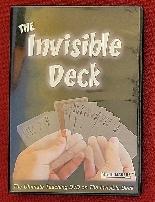 The Invisible Deck Ultimate Teaching Instructional DVD Card Magic Tricks