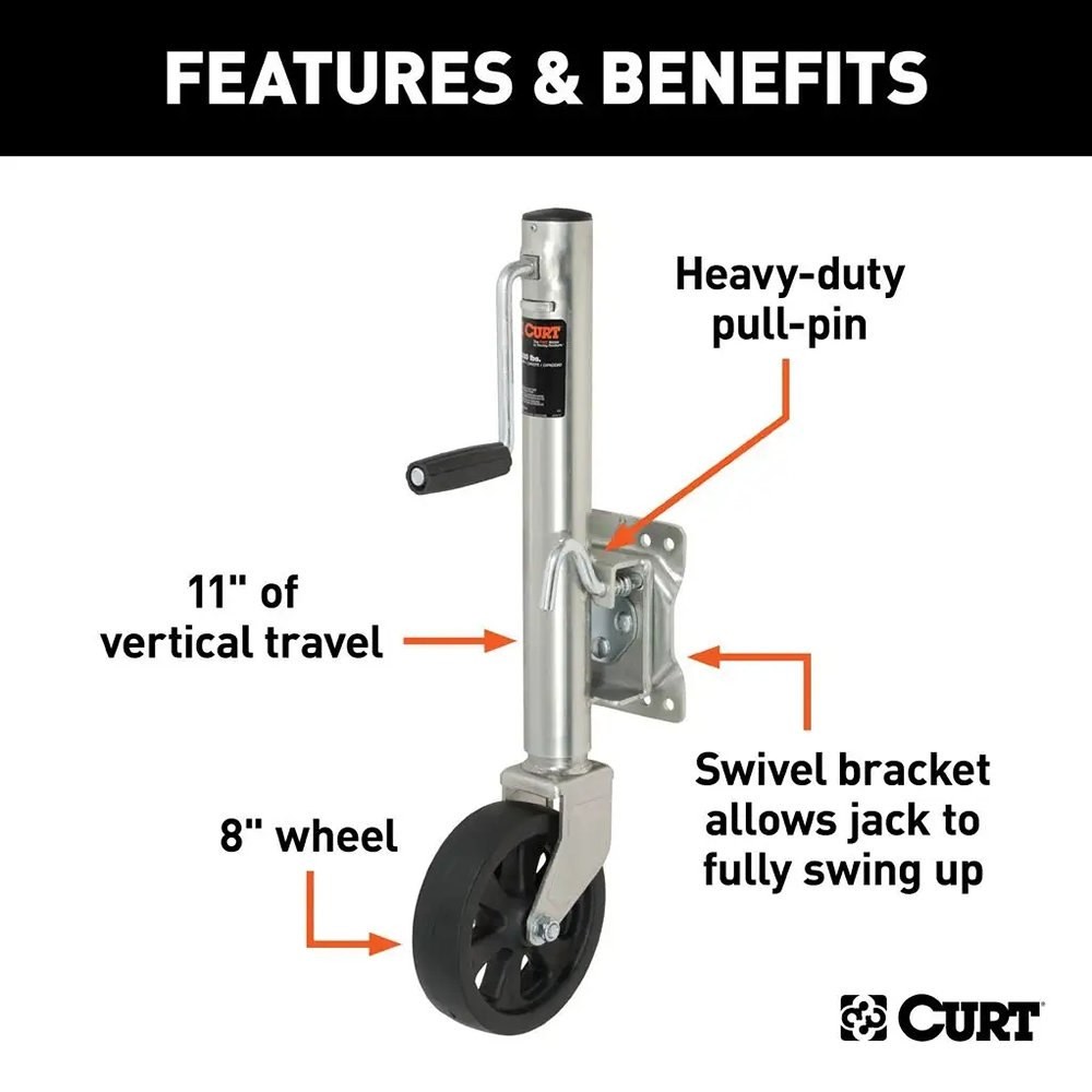 CURT 28115 Marine Jack
