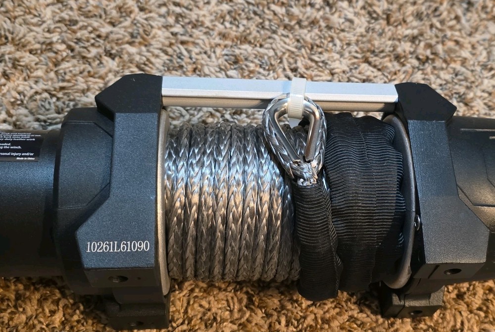 Hyper Tough 5500-LB Electric UTV Wench- See Description