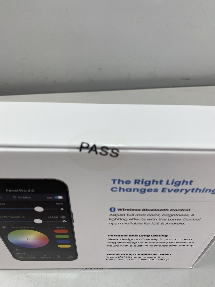 Lume Cube Panel Pro 2.0 RGB LED Light Panel for Camera