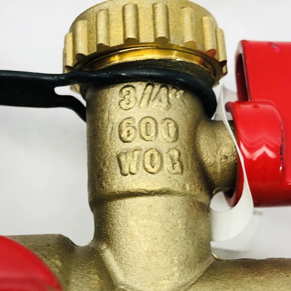 LOT OF 2 EASYFLEX THREADED 3/4" TANKLESS WATER HEATER ISOLATION