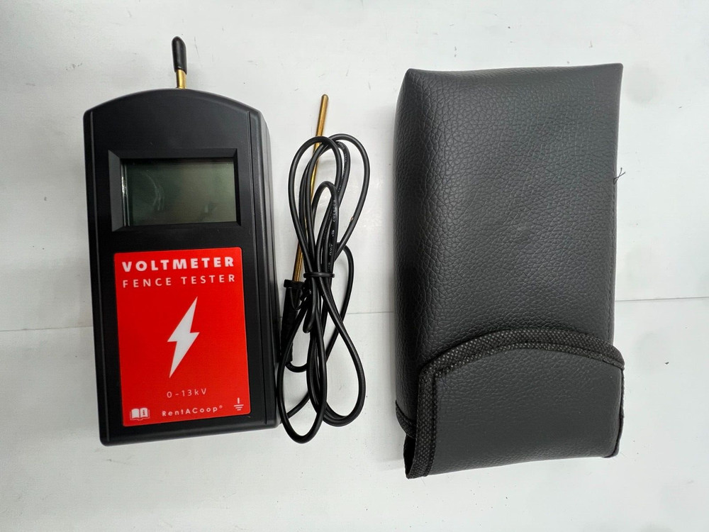 RentACoop Voltmeter Digital Fence Tester