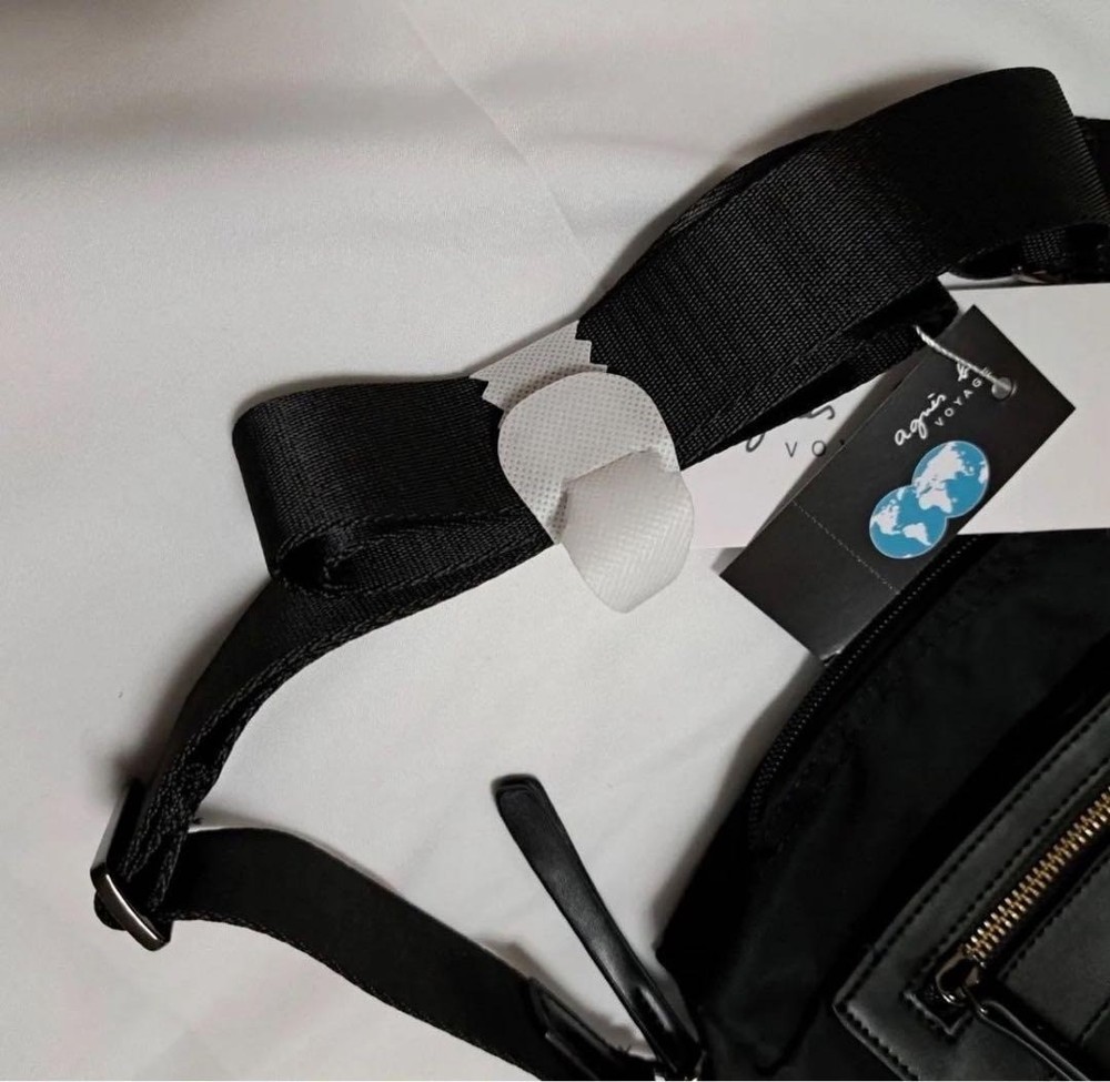 Agnès b. Black Shoulder Bag