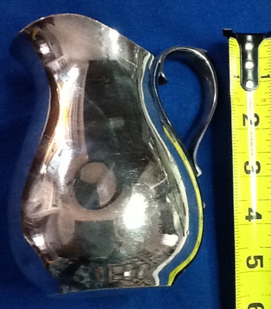 REED & BARTON 967 SILVER PLATE PINT CREAMER PITCHER 022326A