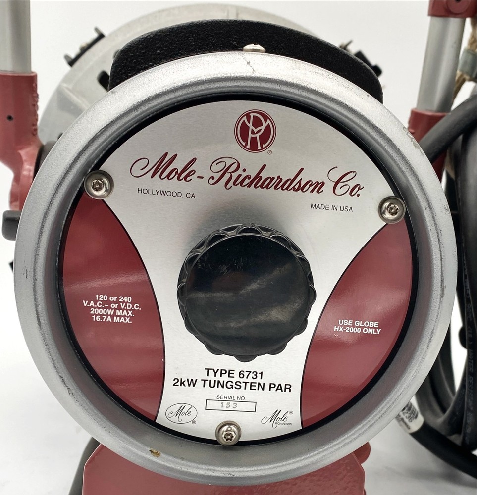Mole-Richardson 6731 2000w Tungsten Variable Focus PAR Light