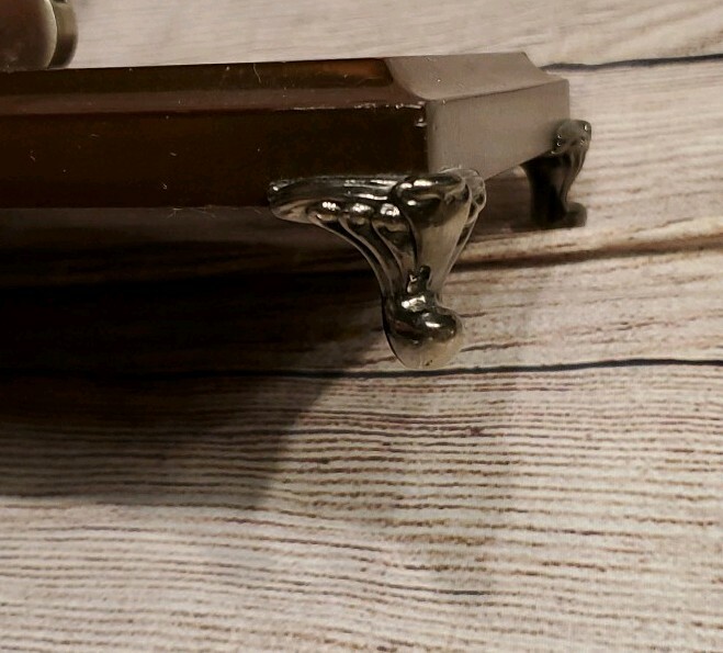 Large Bladed Dagger with a Dragon Handle and Footed Stand