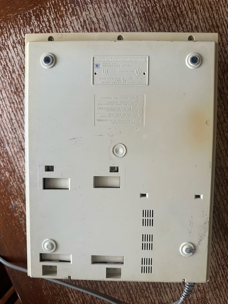 SHARP Compet CS-1191 Adding Machine Calculator Printer Vintage MADE JAPAN WORKS