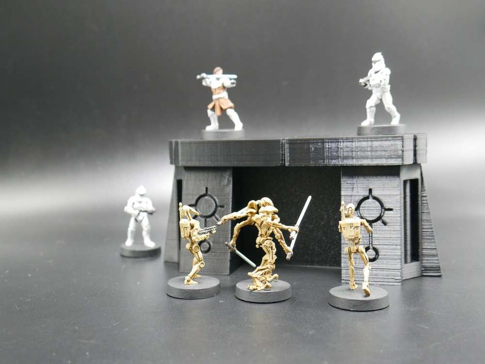 Tabletop Terrain Necron Scifi Space Portal Bunker