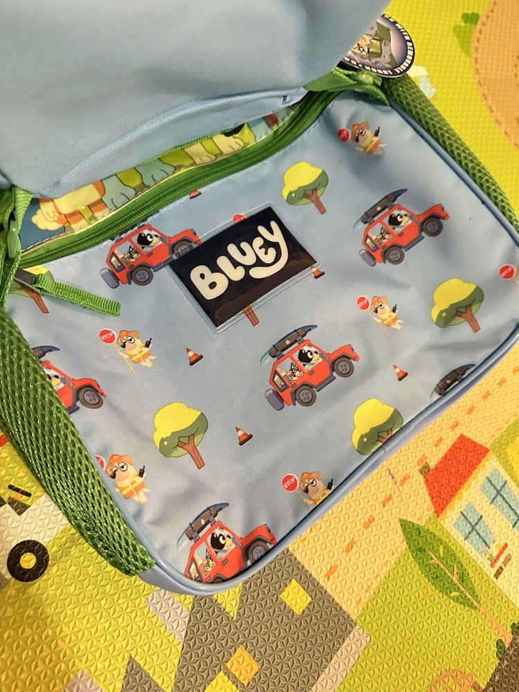 Bluey Backpack with Lunch Bag
