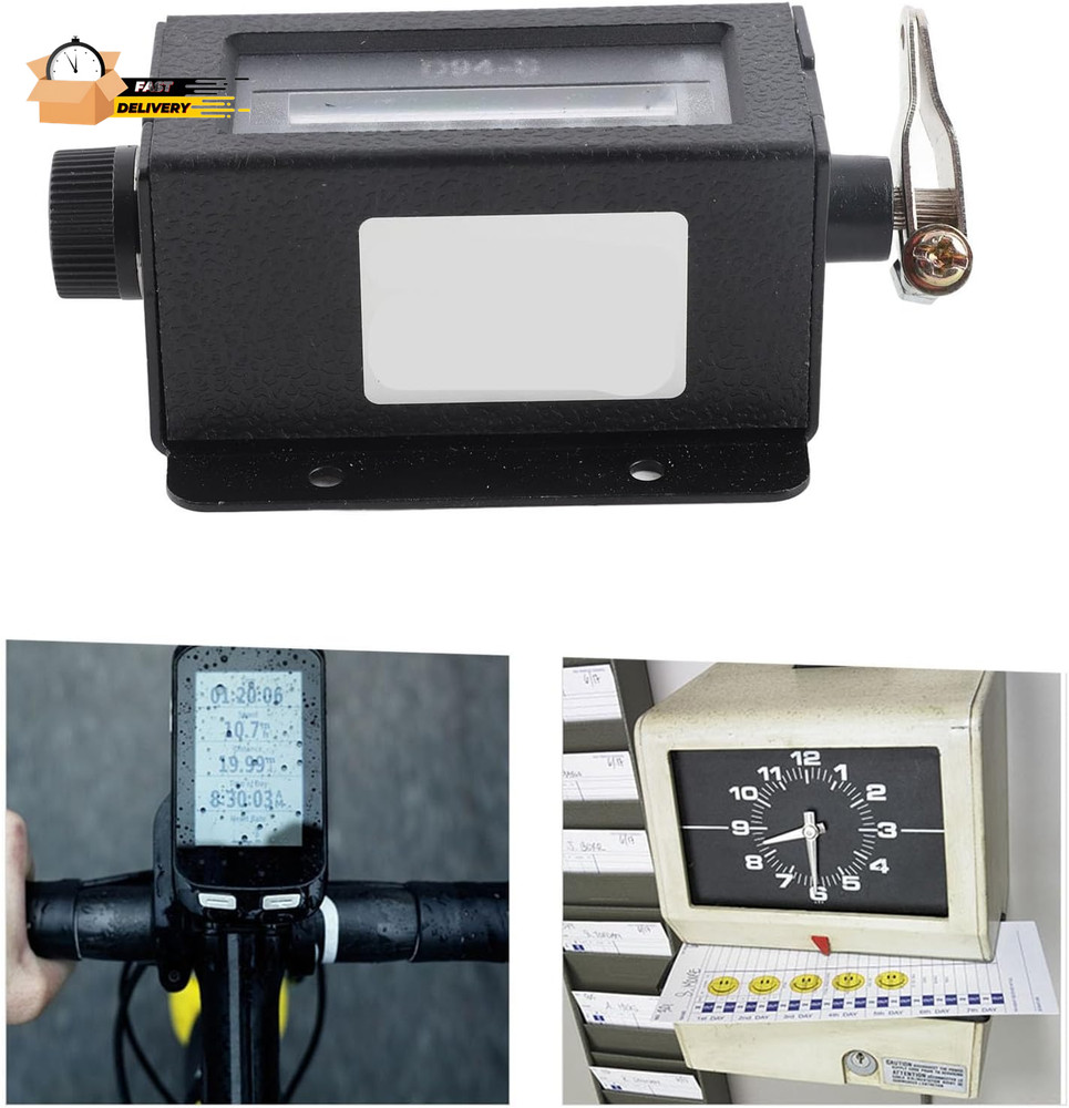 D94-S 6 Digit Counter Digital Tally Counter Resettable Mechanical Pulli