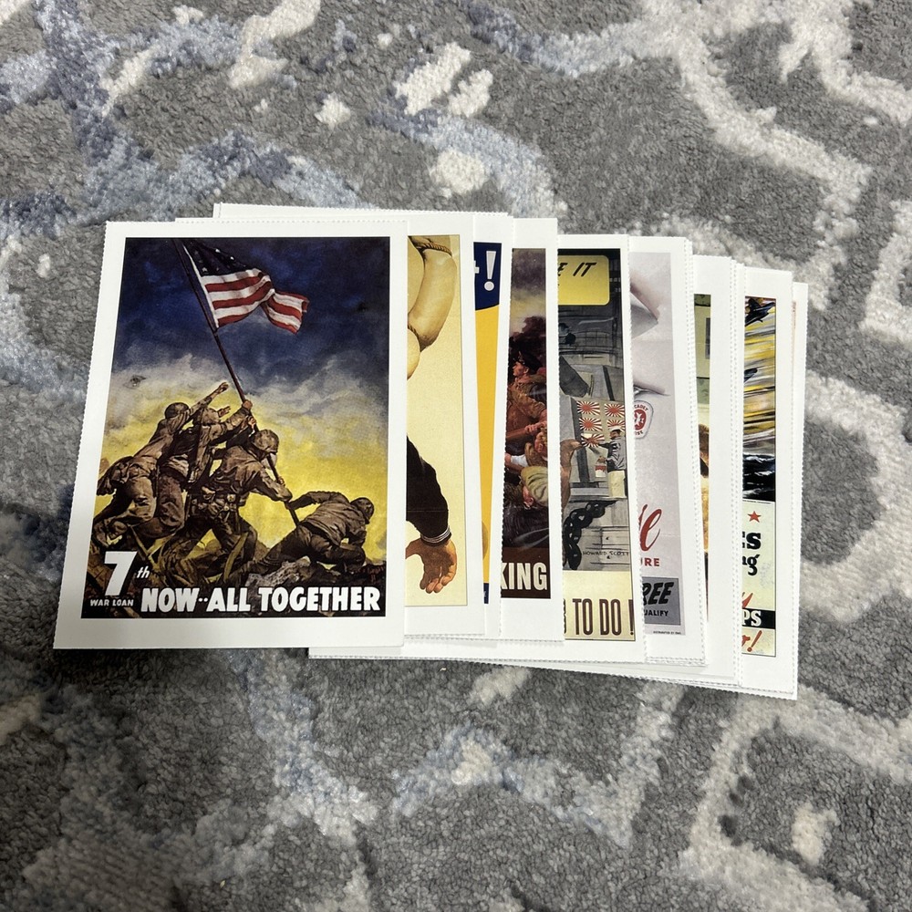 WWII US War Post Cards