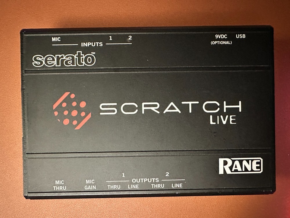 Rane Serato Scratch live SL1 audio interface with USB cable. A Classic!