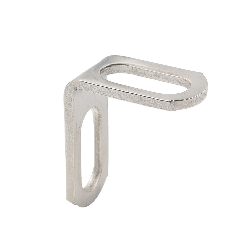 For Universal Motorcycle Exhaust Pipe Fixed Clamp Bracket L-Shaped Mounting