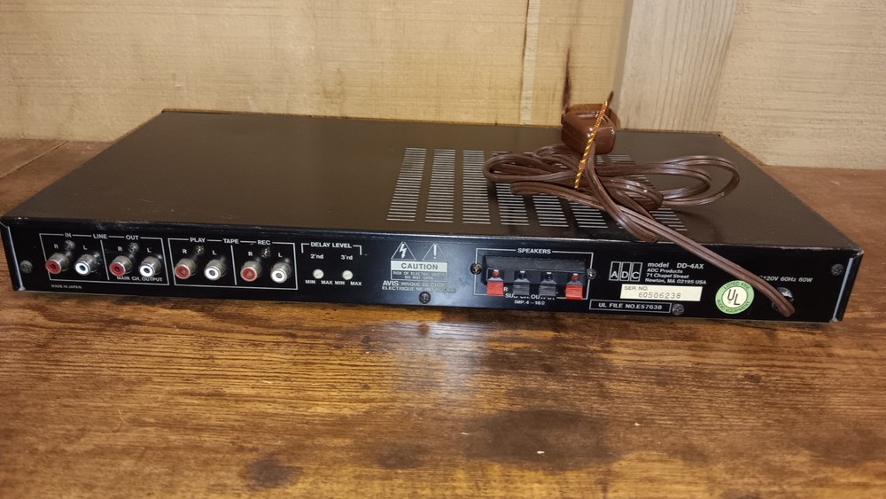 Vintage ADC DD-4AX Digital Delay Processor
