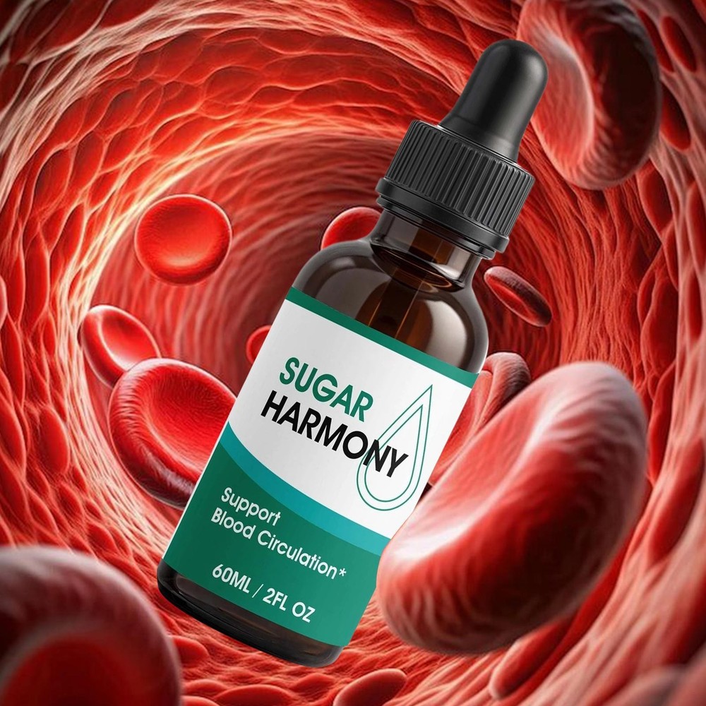 (2 Pack) Sugar Harmony Drops, SugarHarmony Maximum Strength Blood Support