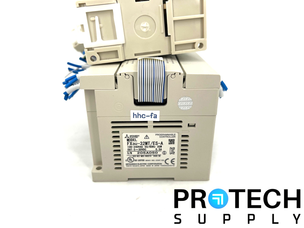 Mitsubishi MELSEC FX3U-32M CPU + AX2N-1PG Programmable Controller w/ WARRANTY
