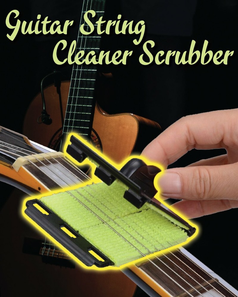 Guitar String Cleaner Scrubber