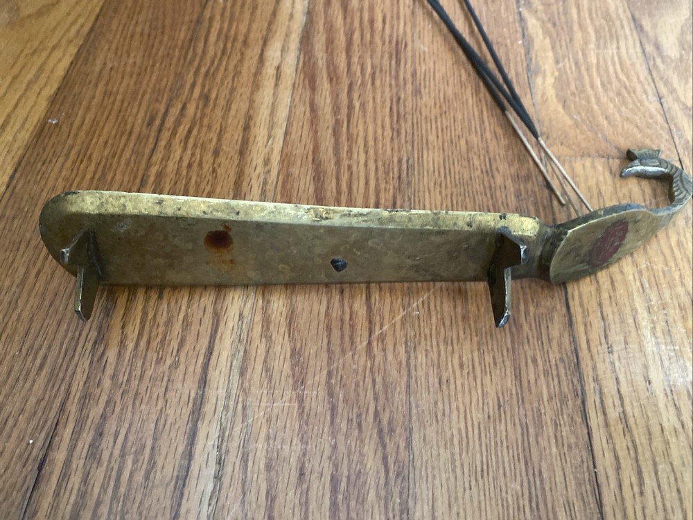 Incense Stick Holder Bronze Peacock Incense Burner