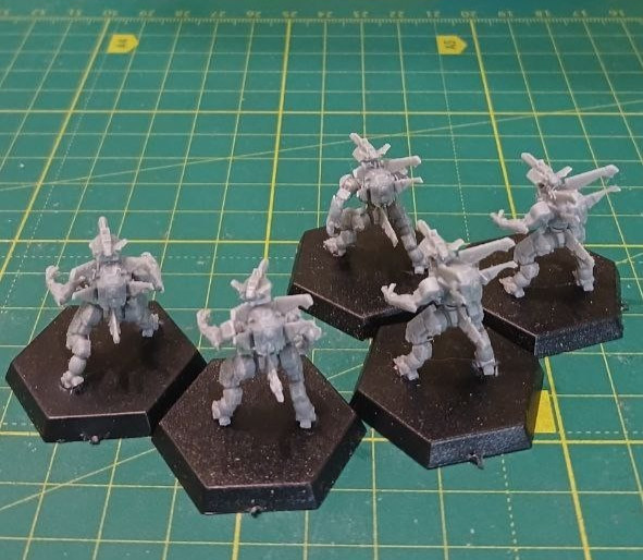 Delphyne (protomech), battletech game miniatures