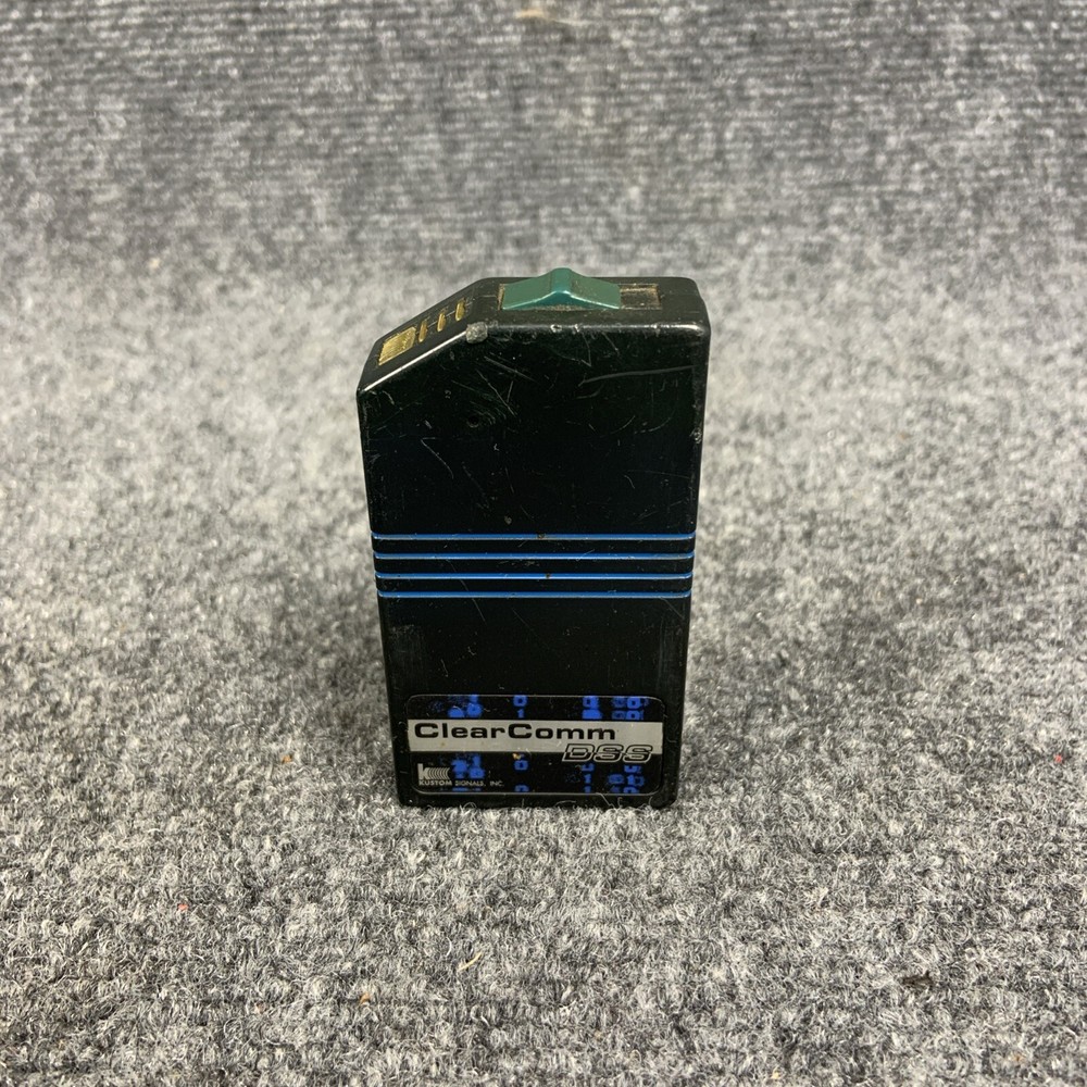 Kustom Signals ClearComm DSS Transmitter Unit With Charging Station