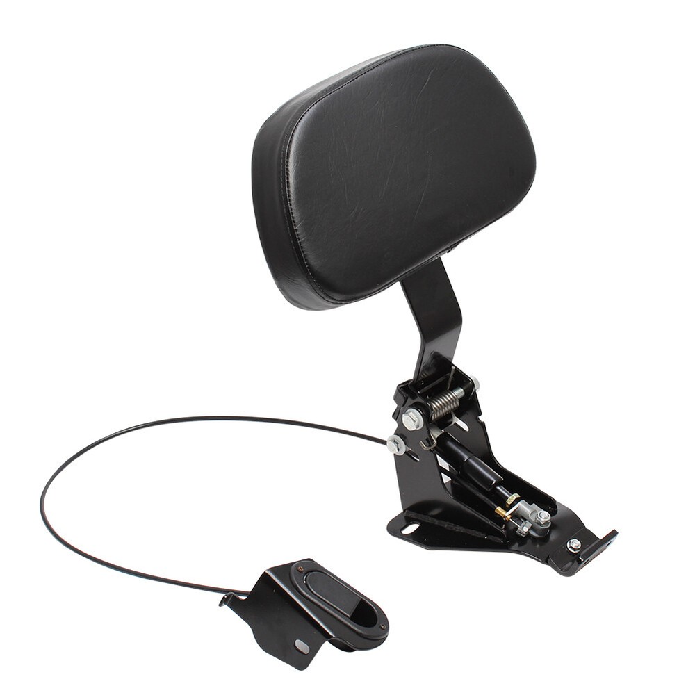 Adjustable Driver Backrest Pad Mounting Kit For Harley Touring Road Glide 2009+