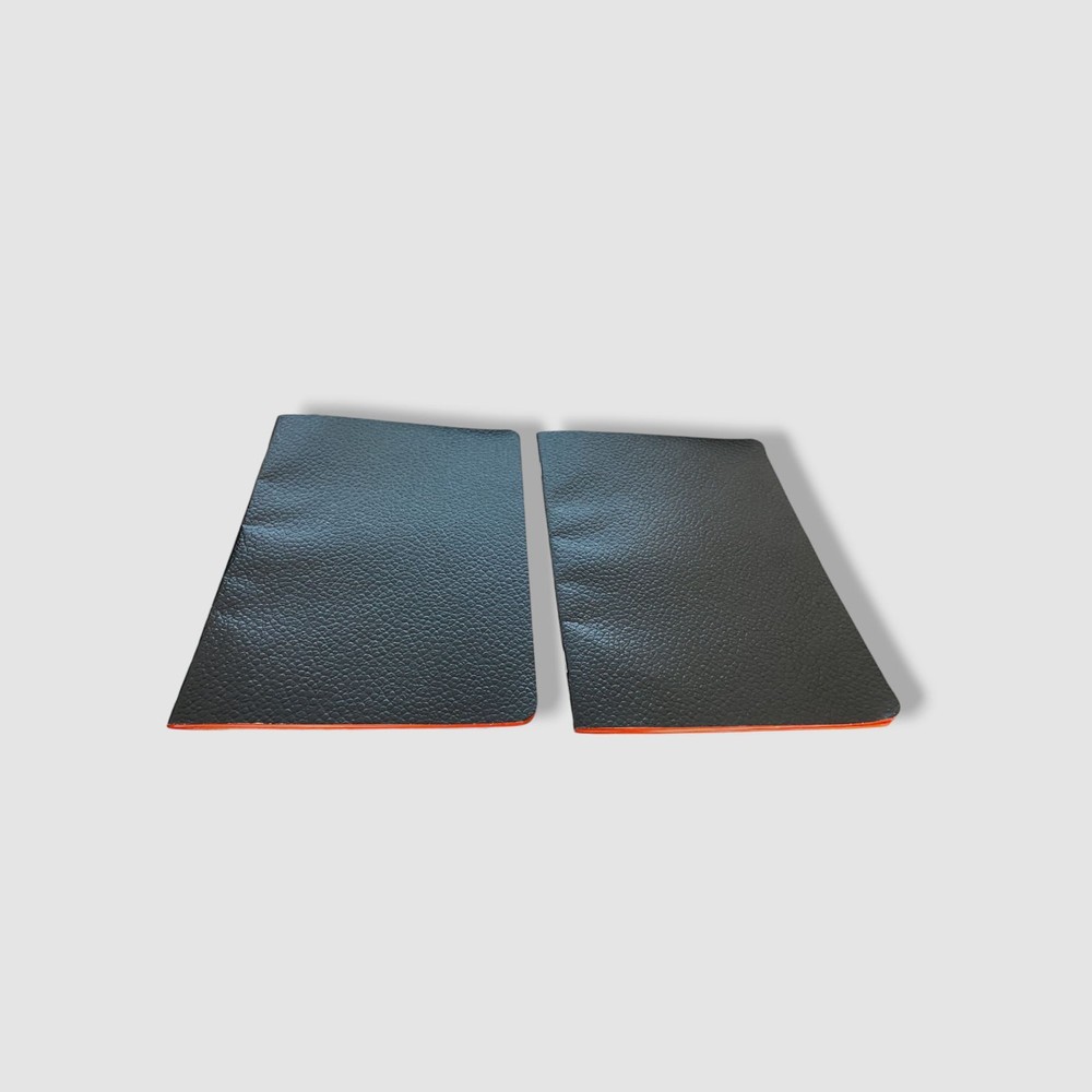Choosing Keeping Black Leatherette Notebook 2 Pack