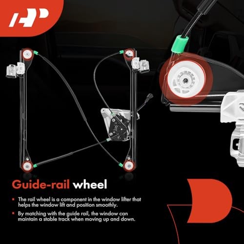 Power Window Regulator with Motor Compatible with Buick Front Driver