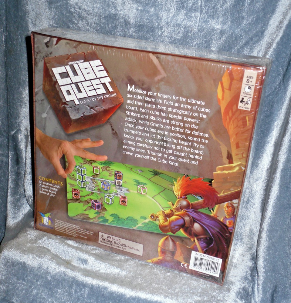 CUBE QUEST Board Game GameWright New Sealed