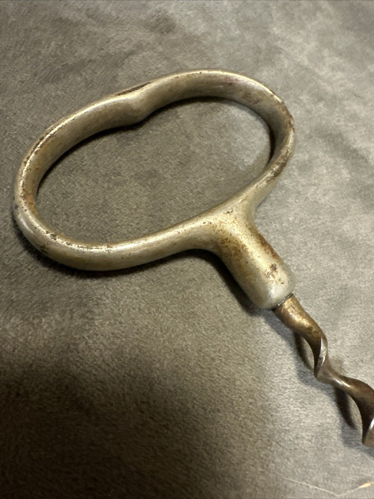 VINTAGE Metal Pull Style Corkscrew