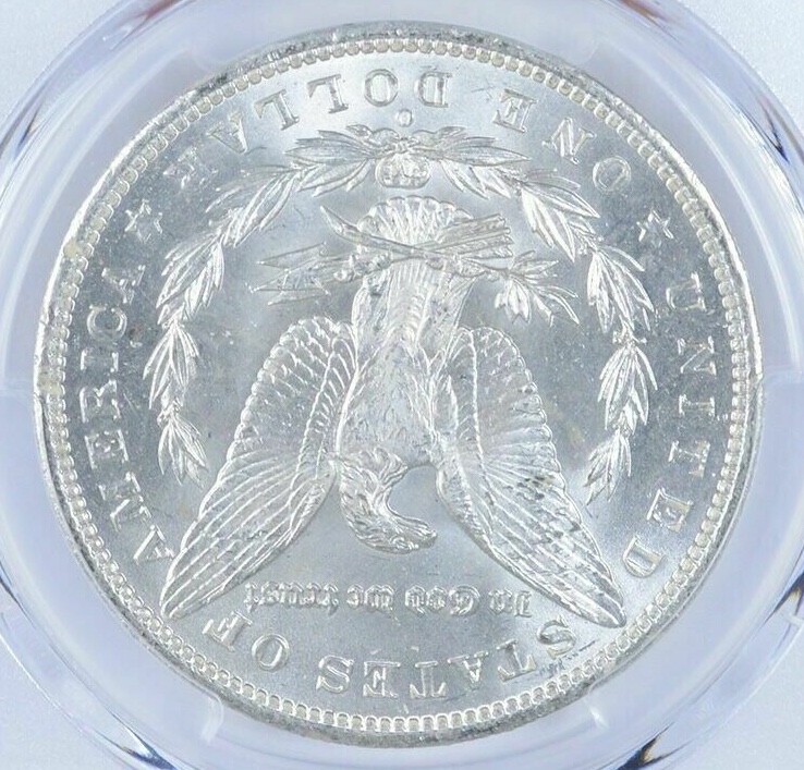 (1) Select Uncirculated $1 1885-O Morgan US Silver Dollar Bulk - BU Mint State