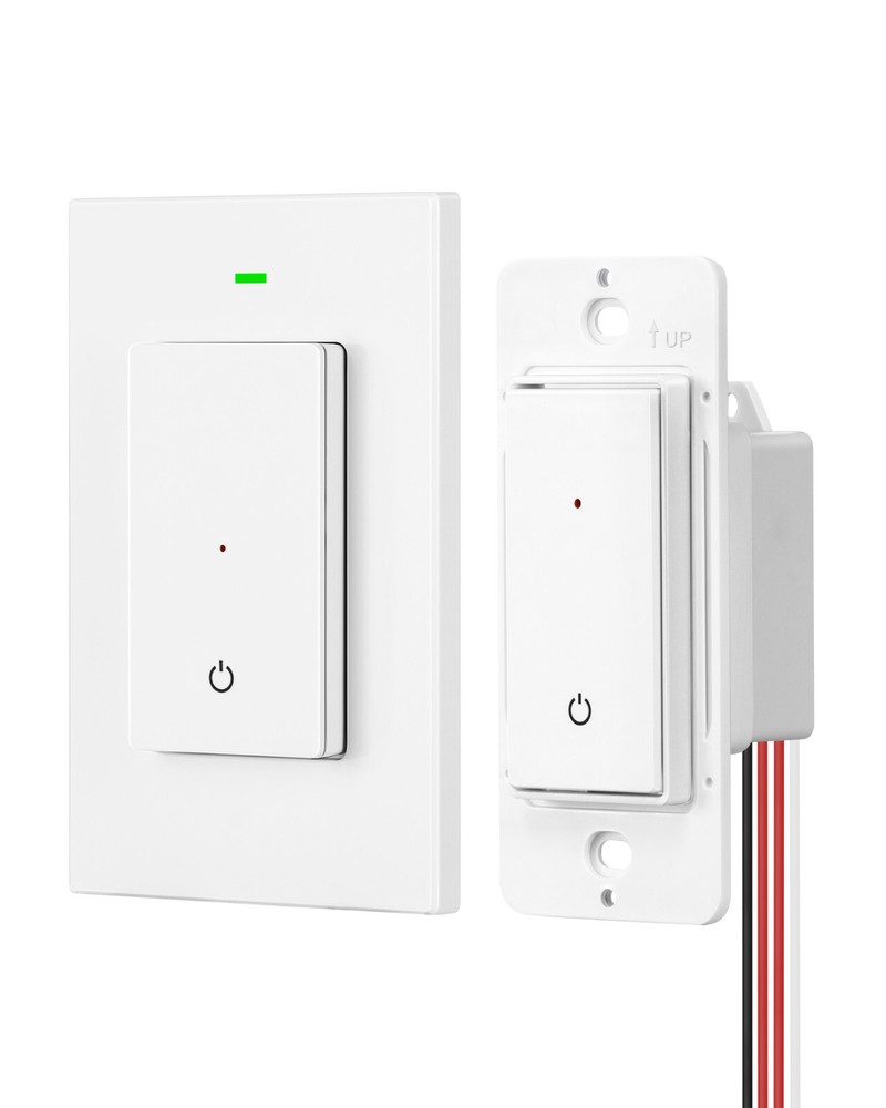 DEWENEILS 3 Way Wireless Light Switch, Wireless Light Switch and Receiver Kit