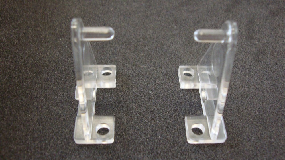 Hold Down Plastic Bracket For 2 inch Horizontal Blind