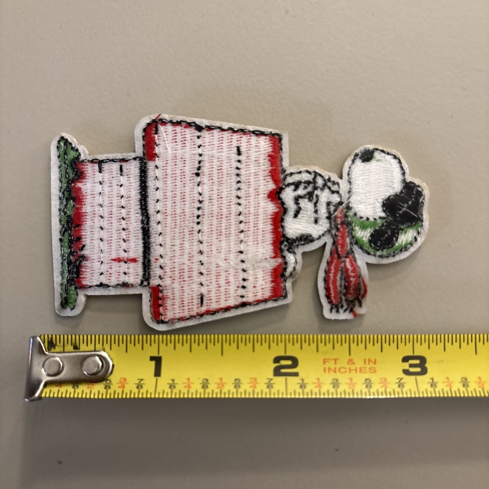 Flying Snoopy - Embroidered Iron on patch