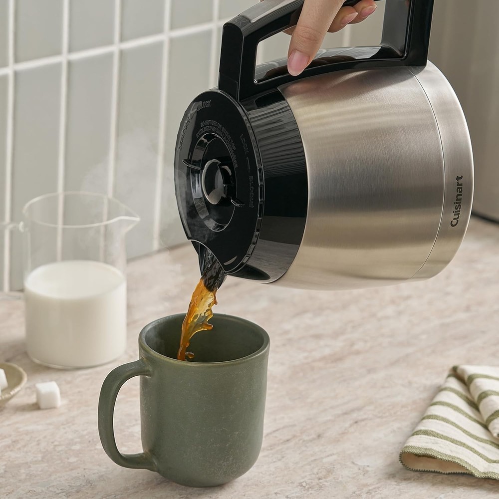 12-Cup Coffee Maker, Programmable PerfecTemp Thermal Carafe Coffee Machine