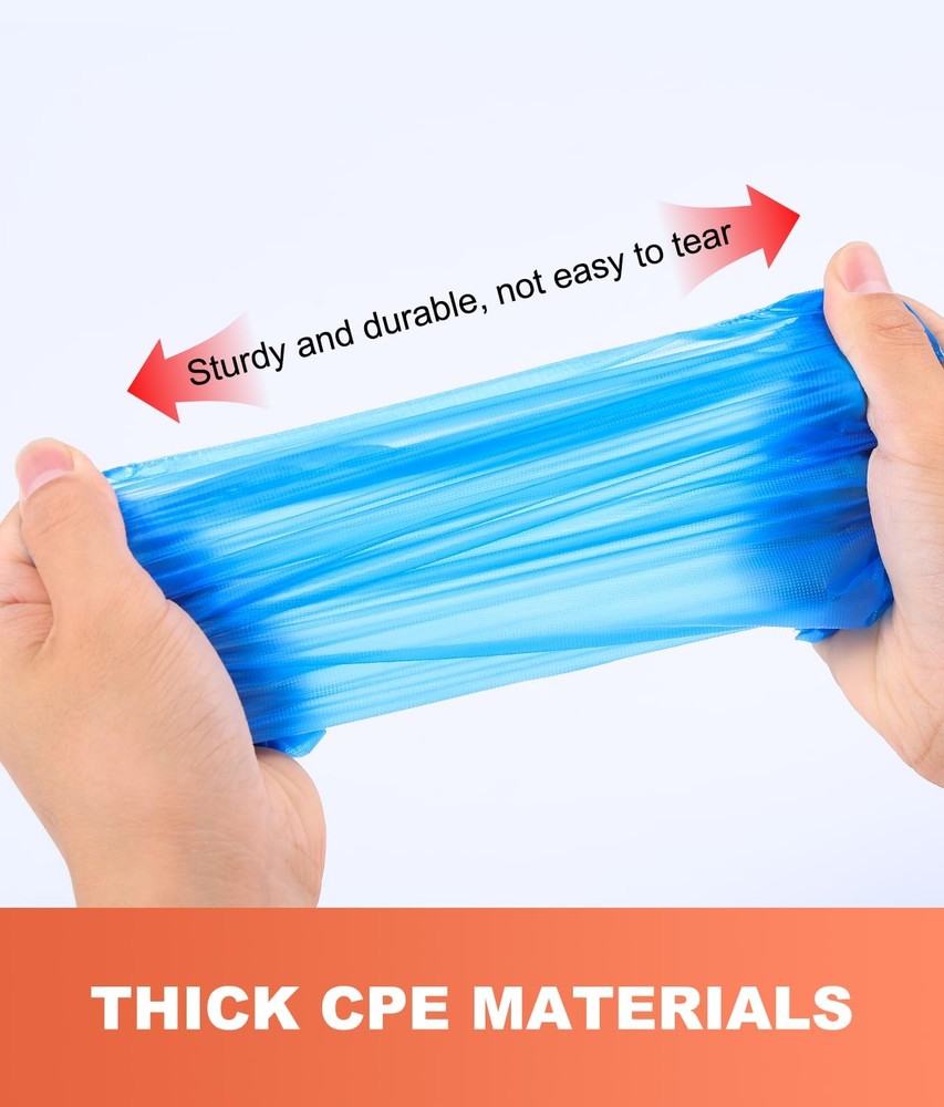 Shoe Covers Disposable Non Slip - 70‑Pack Compact Tear‑Off Roll