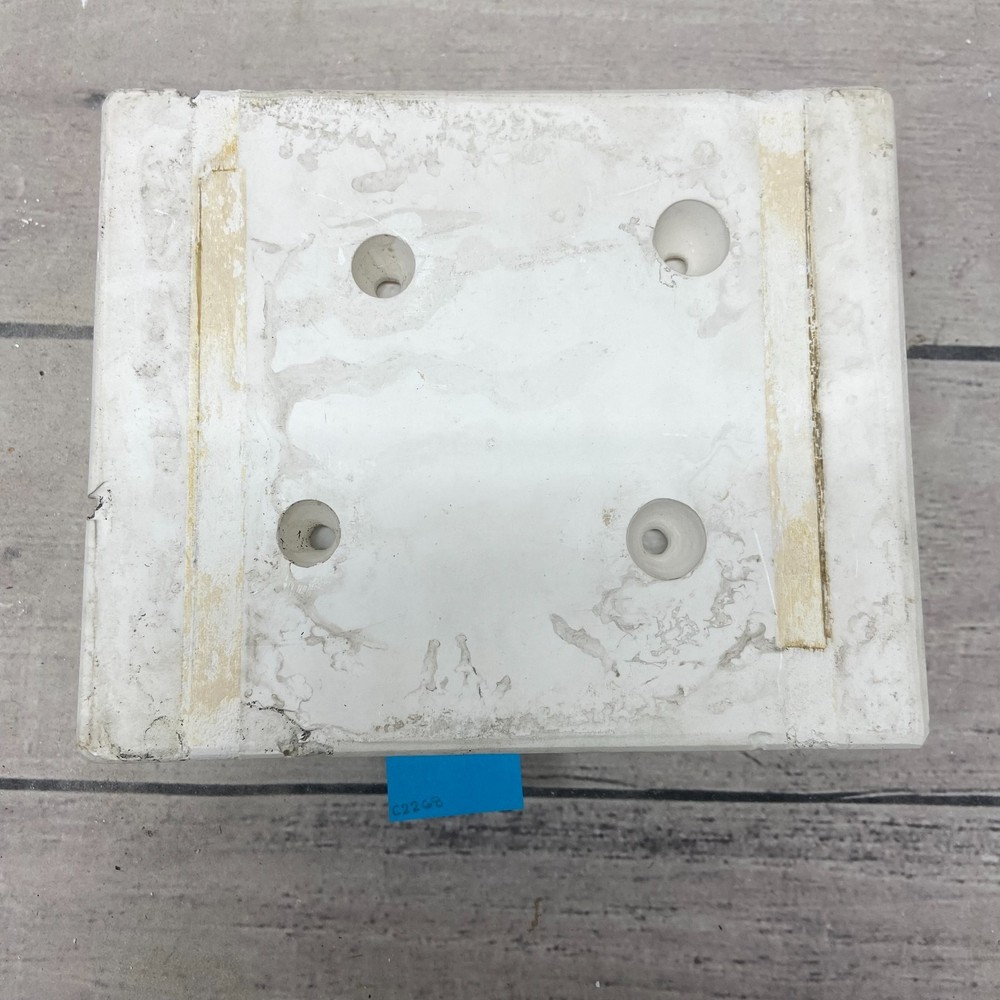 Unbranded Ceramic Casting Mold Flowers Figurine #101