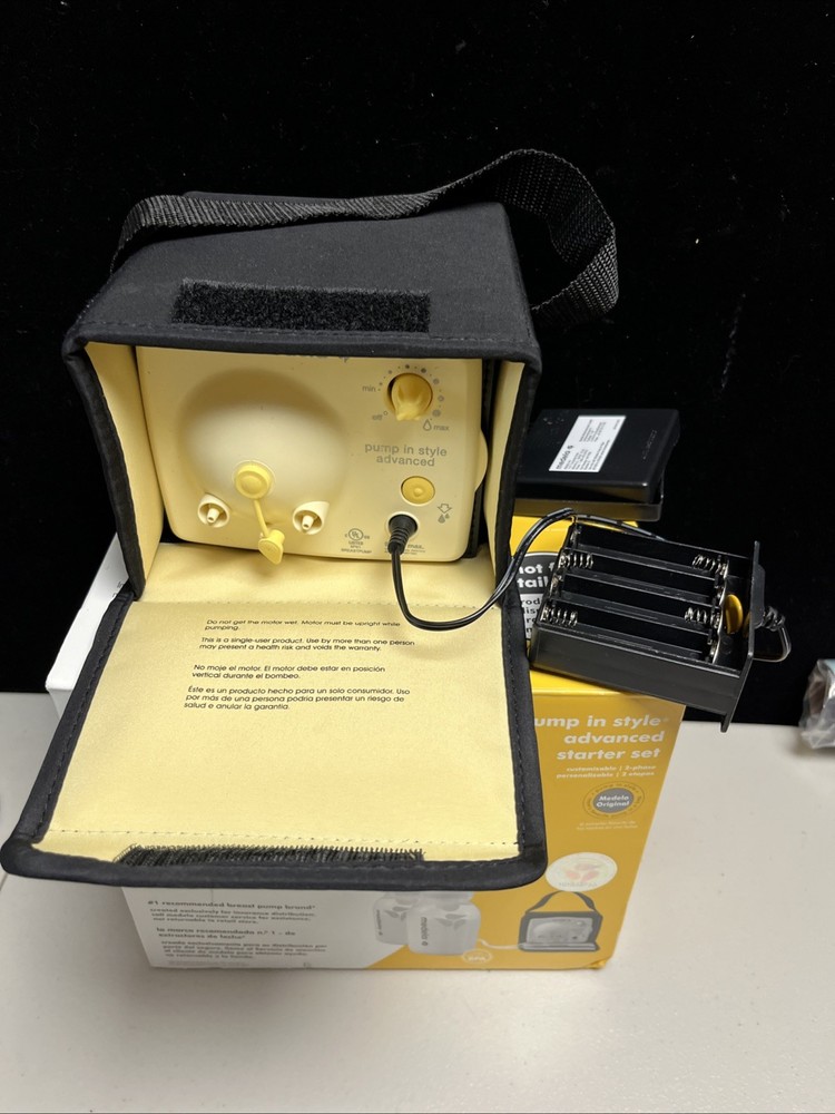 Medela Pump-In-Style Advanced Double Breast Pump  Batt Adapter  *u s e d*