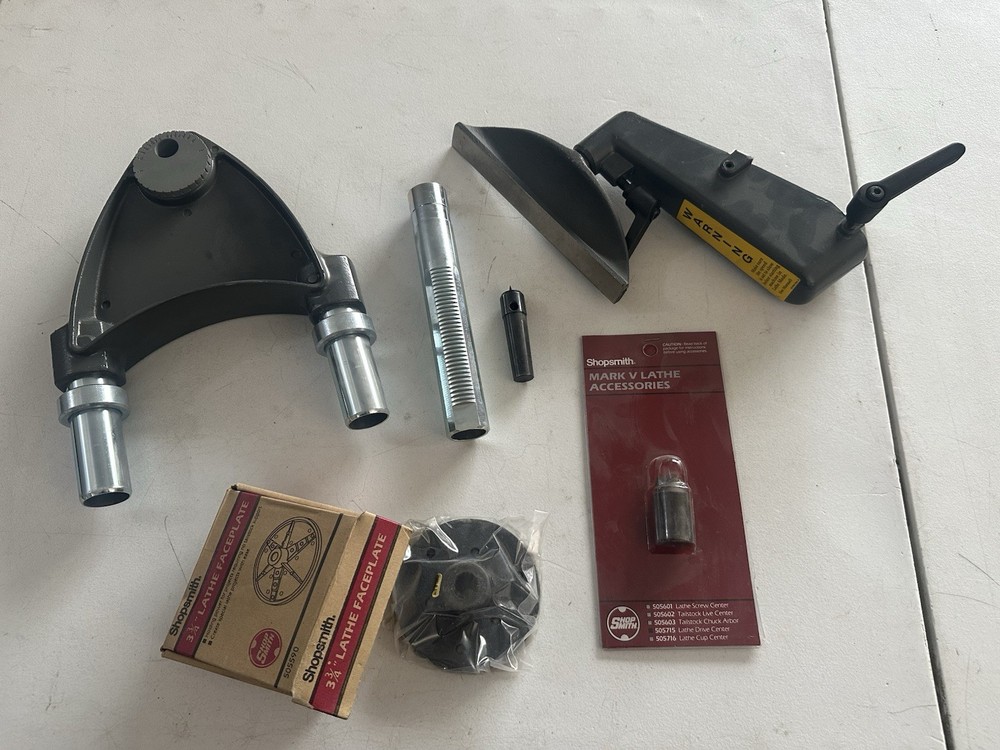 Shopsmith  Tool Rest lathe Assembly W/ 510 520 Plus Extras