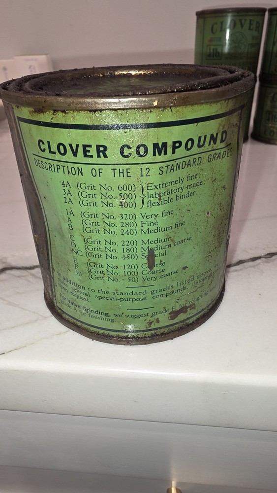 CLOVER Lapping Compound Grinding Compound Mixed Lot