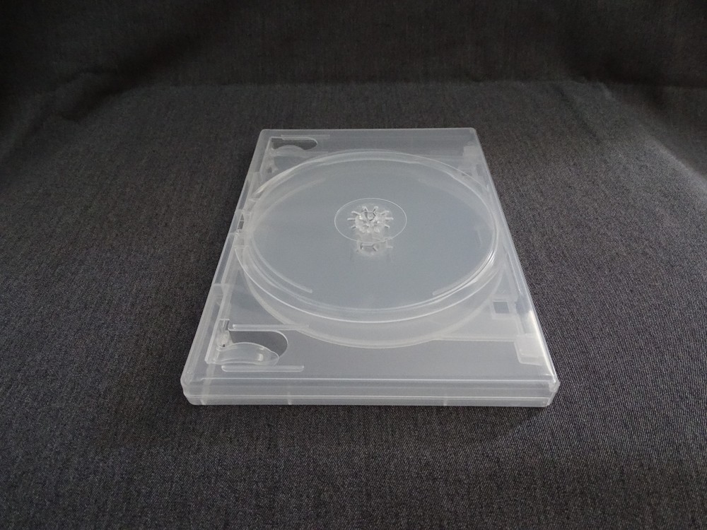 DVD COVER / CASES CLEAR - SINGLE 4 DISC - 14MM - QUANTITY 1 ONLY