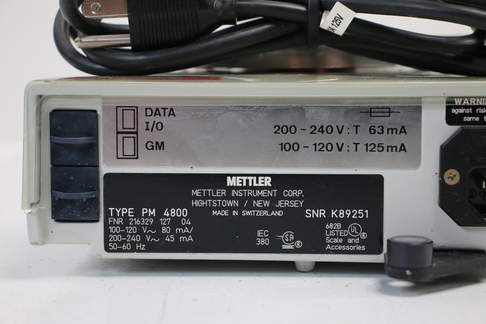 Mettler PM4800 Delta Range Scale