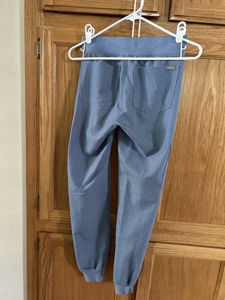 FIGS Technical Collection Scrubs Women Set XXS LIGHT BLUE